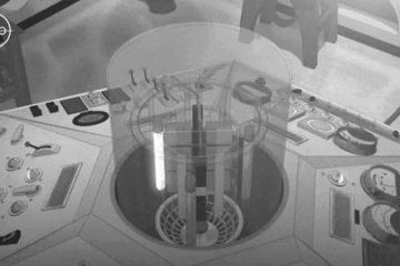 TARDIS console animation